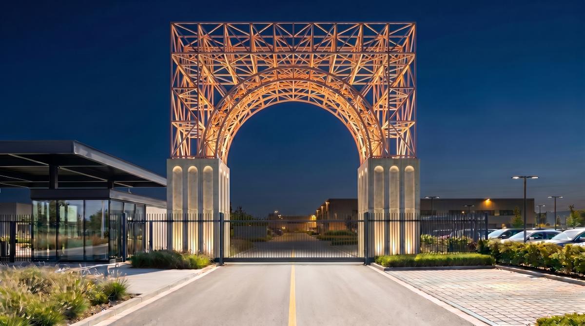 Puratos Gate — Ночная сцена